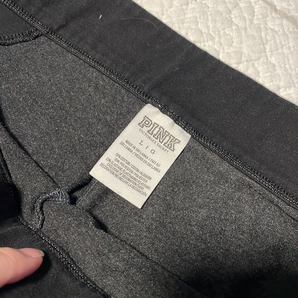 PINK Victoria’s Secret Leggings & Sports Bra Lot L Large - Picture 9 of 14